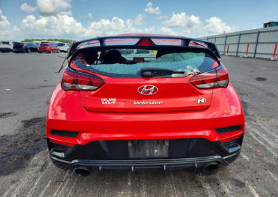 2020 Hyundai Veloster N Base, daño Techo, Copart lote 59555036, foto 6 de 6