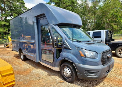 2021 Ford Transit Delivery Truck, uszkodzenie: Bok, Copart lot 56174676, zdjęcie 4 z 6