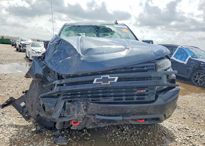 2021 Chevrolet Silverado K1500 Lt Trail Boss, daño Frontal, Copart lote 57853956, foto 5 de 6
