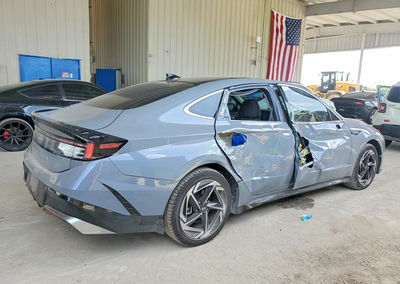 2025 Hyundai Sonata Sel, Side damage, Copart lot 60049836, photo 3 of 12