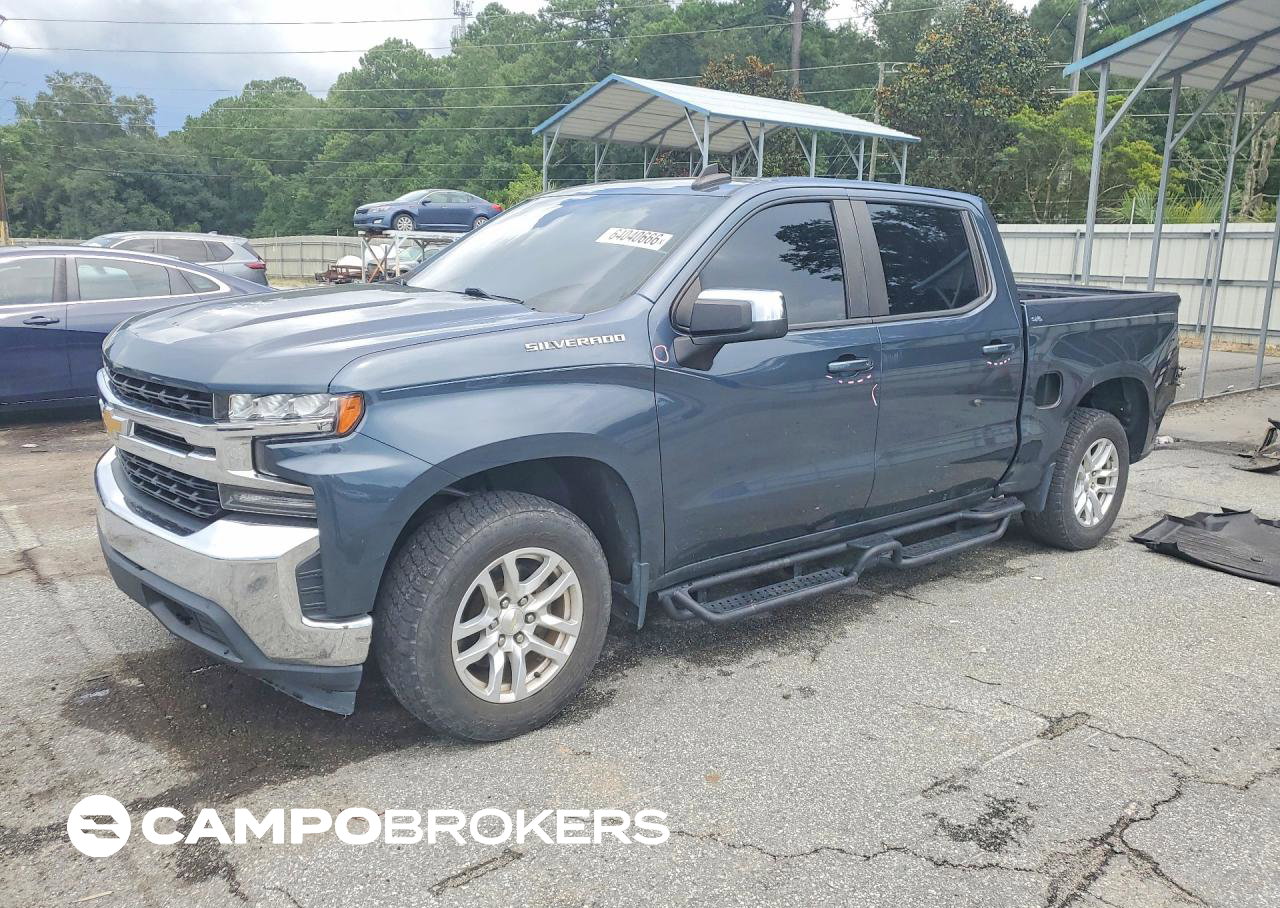2020 Chevrolet Silverado C1500 Lt, Rear End damage, Copart lot 64040666