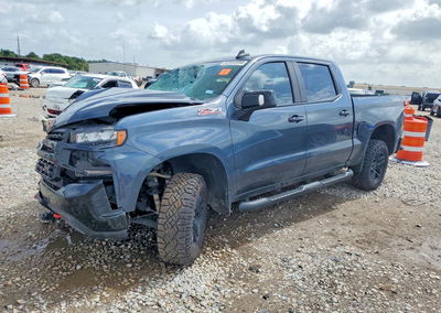 2021 Chevrolet Silverado K1500 Lt Trail Boss, daño Frontal, Copart lote 57853956, foto 1 de 6