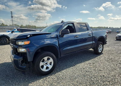 2022 Chevrolet Silverado Ltd C1500 Custom, пошкодження: Передня частина, Copart лот 57549106