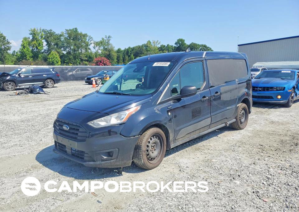 2019 Ford Transit Connect Xl, uszkodzenie: Przód, Copart lot 59164886