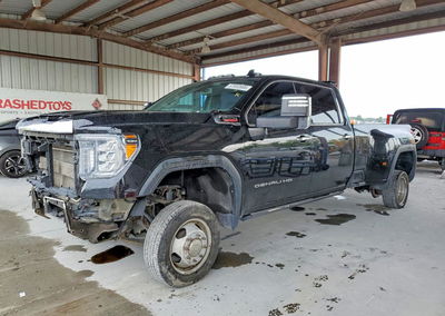 2022 Gmc Sierra K3500 Denali, пошкодження: Передня частина, Copart лот 57653906