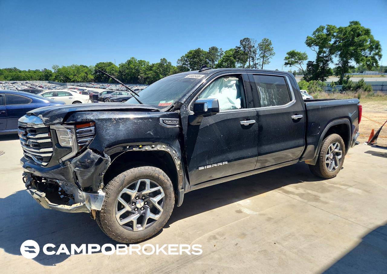 2023 Gmc Sierra K1500 Slt, uszkodzenie: Przód, Copart lot 50465486