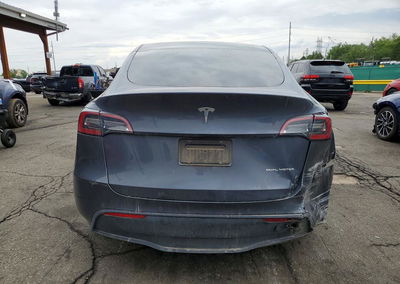 2021 Tesla Model Y, uszkodzenie: Tył, Copart lot 56126516, zdjęcie 6 z 6