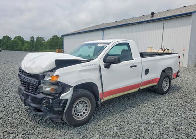 2019 Chevrolet Silverado C1500, Front End damage, Copart lot 61641036
