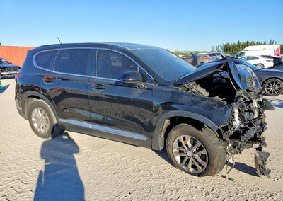 2020 Hyundai Santa Fe Se, daño Frontal, Copart lote 97675545, foto 4 de 12
