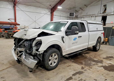 2023 Ford F150 Super Cab, Front End damage, Copart lot 98132045