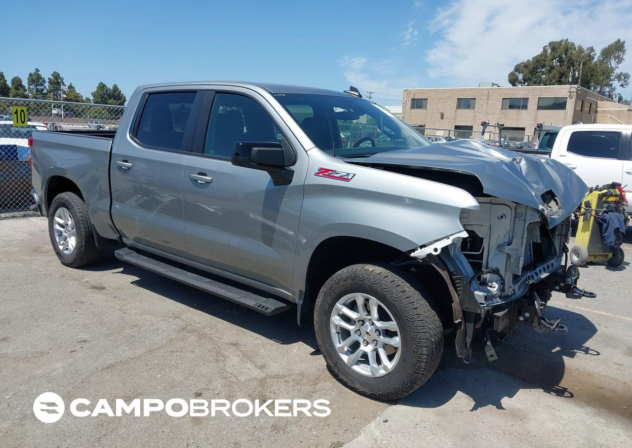 2023 Chevrolet Silverado 1500 4wd  Short Bed Rst, daño Frontal, Iaai lote 45541031