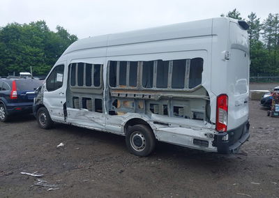 2020 Ford Transit-350 Cargo Van, Left Side damage, Iaai lot 45447149, photo 3 of 16