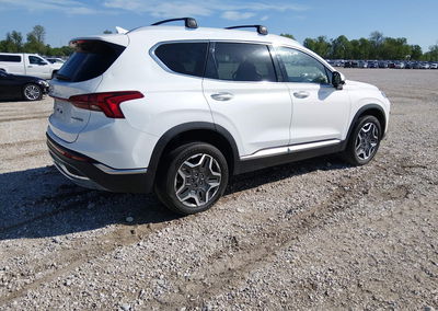 2022 Hyundai Santa Fe Hybrid Limited, пошкодження: Передня частина, Iaai лот 44856240, фото 4 з 17