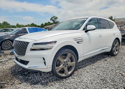 2024 Genesis Gv80 3.5t, daño Lateral, Copart lote 56341846