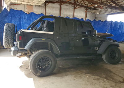 2020 Jeep Wrangler Unlimited Sport, пошкодження: Бік, Copart лот 60766626, фото 3 з 14