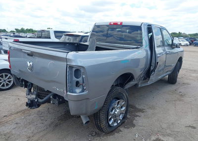 2024 Ram 2500 Laramie  4x4 6'4 Box, daño Trasero, Iaai lote 45169074, foto 4 de 6
