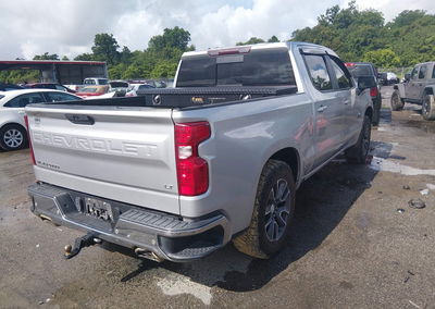 2019 Chevrolet Silverado 1500 Lt, пошкодження: Лівий бік, Iaai лот 45232384, фото 4 з 17