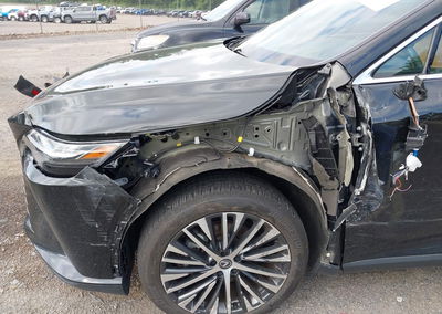 2023 Lexus Rx 350h Premium Plus, Left Side damage, Iaai lot 45737159, photo 6 of 6