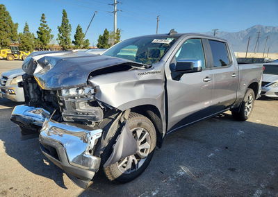 2020 Chevrolet Silverado C1500 Lt, Front End damage, Copart lot 55736166
