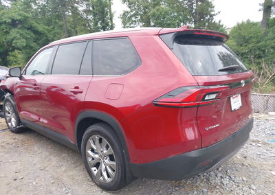 2026 Toyota Grand Highlander Hybrid Limited, пошкодження: Передня частина, Iaai лот 45182933, фото 3 з 6