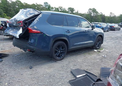 2025 Toyota Grand Highlander Hybrid Platinum Max, Rear damage, Iaai lot 45512624, photo 4 of 6