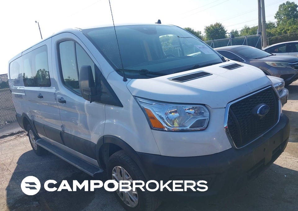 2021 Ford Transit-250, daño Frontal izquierdo, Iaai lote 45739553