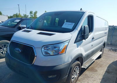 2021 Ford Transit-250, daño Frontal izquierdo, Iaai lote 45739553, foto 2 de 16