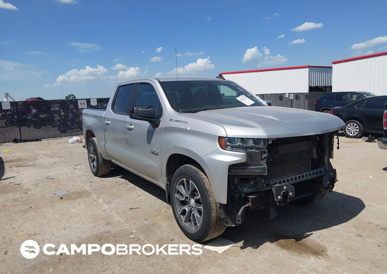 2019 Chevrolet Silverado 1500 Lt, daño Frontal, Iaai lote 45330361