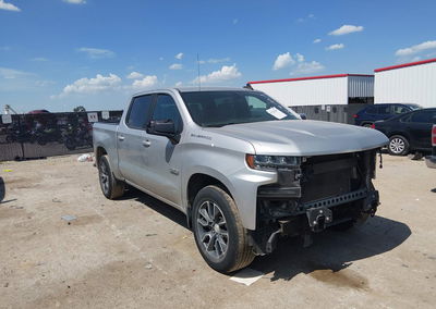 2019 Chevrolet Silverado 1500 Lt, Front End damage, Iaai lot 45330361