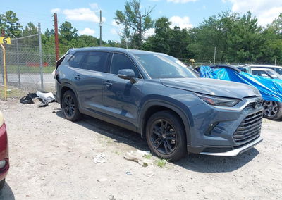 2025 Toyota Grand Highlander Hybrid Platinum Max, Rear damage, Iaai lot 45512624