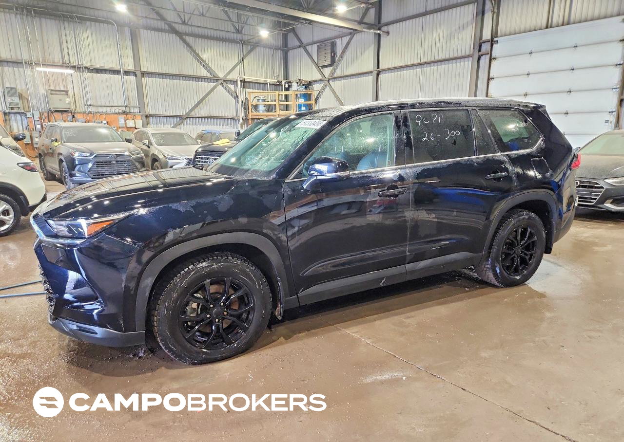 2024 Toyota Grand Highlander Xle, daño Vandalismo, Copart lote 51318496