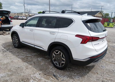 2022 Hyundai Santa Fe Hybrid Limited, пошкодження: Передня частина, Iaai лот 44856240, фото 3 з 17