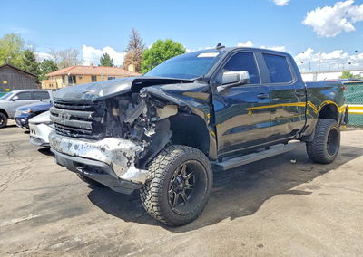 2020 Chevrolet Silverado K1500 Lt, daño Frontal, Copart lote 60231706