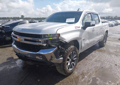 2019 Chevrolet Silverado 1500 Lt, пошкодження: Лівий бік, Iaai лот 45232384, фото 2 з 17