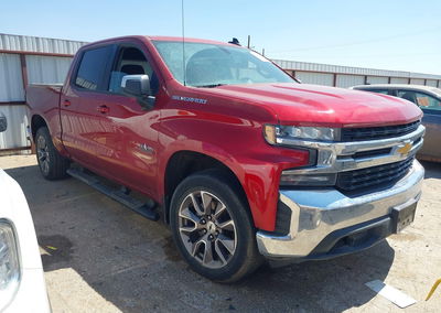 2021 Chevrolet Silverado 1500 2wd  Short Bed Lt, Normal Wear & Tear damage, Iaai lot 45530657