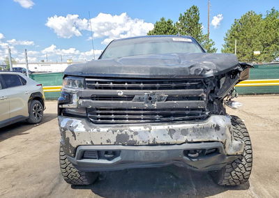 2020 Chevrolet Silverado K1500 Lt, daño Frontal, Copart lote 60231706, foto 5 de 6