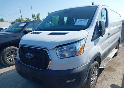 2021 Ford Transit-250, daño Frontal izquierdo, Iaai lote 45739553, foto 6 de 16