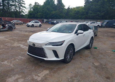 2024 Lexus Rx 350h Luxury, daño Lateral derecho, Iaai lote 45554693, foto 2 de 6