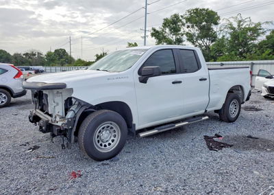 2020 Chevrolet Silverado C1500, daño Frontal, Copart lote 60948286