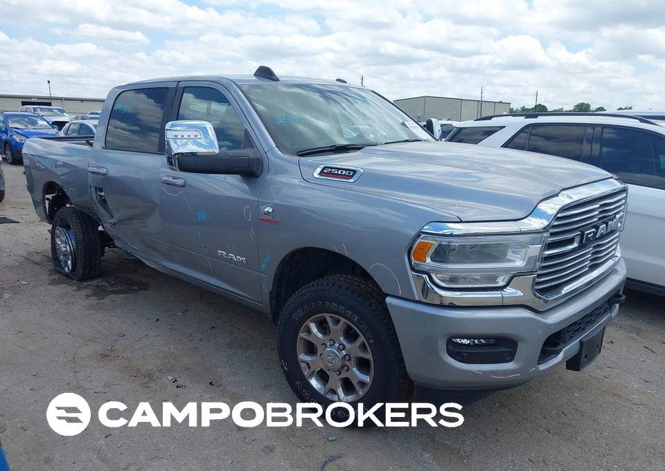 2024 Ram 2500 Laramie  4x4 6'4 Box, daño Trasero, Iaai lote 45169074