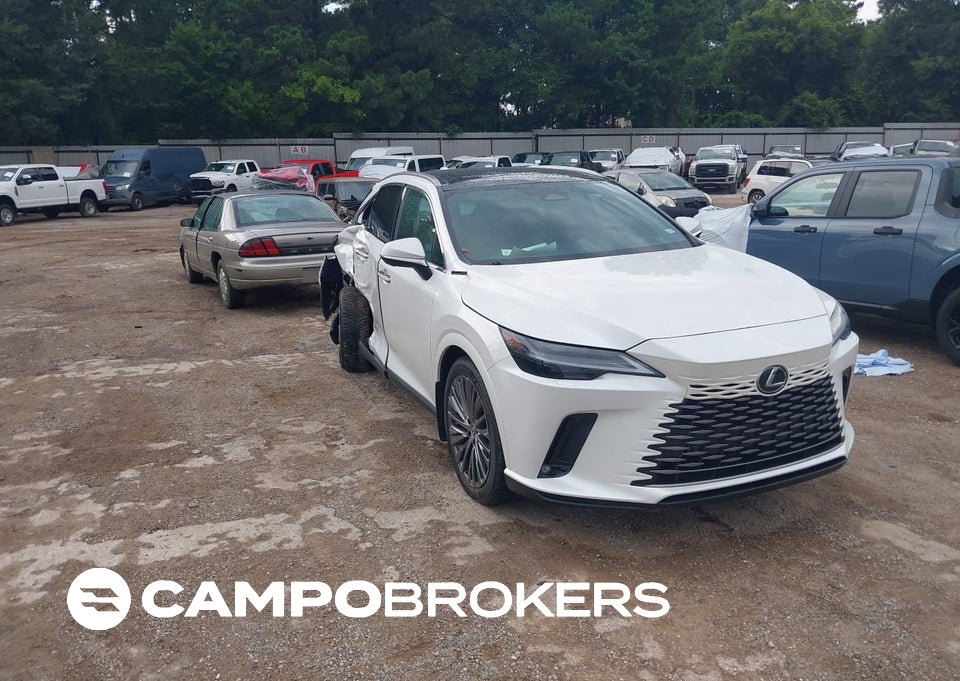 2024 Lexus Rx 350h Luxury, daño Lateral derecho, Iaai lote 45554693
