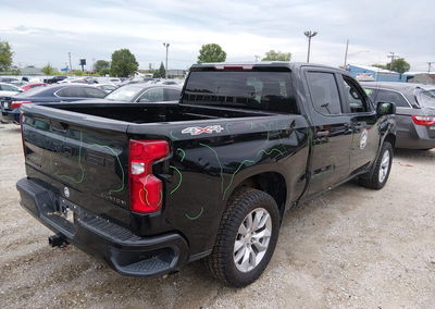 2022 Chevrolet Silverado 1500 Ltd 4wd  Short Bed Custom, uszkodzenie: Grad, Iaai lot 45464146, zdjęcie 4 z 6
