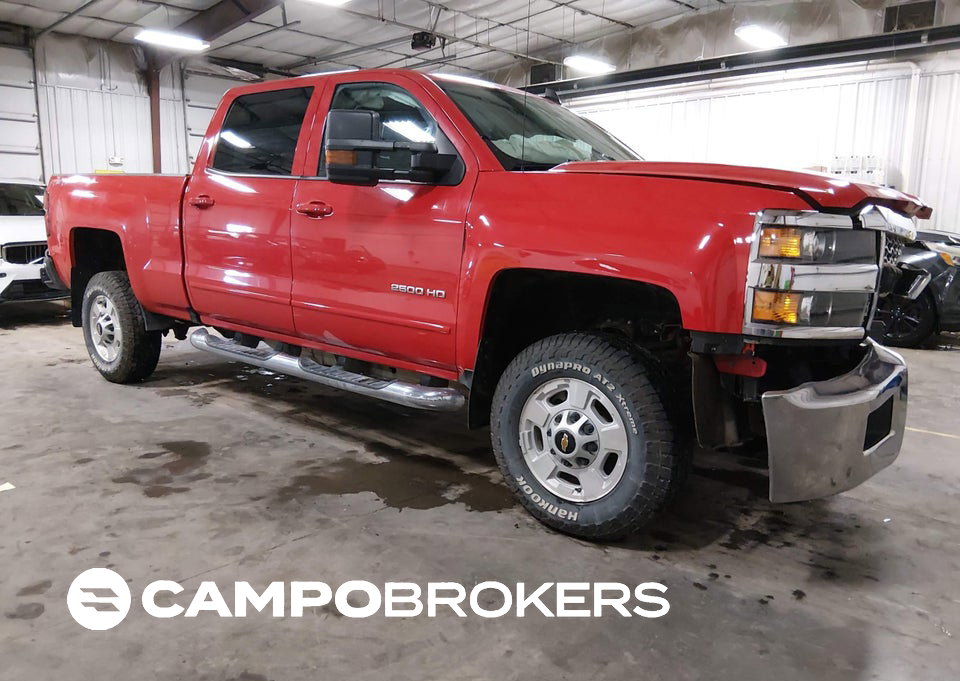 2019 Chevrolet Silverado 2500hd Lt, пошкодження: Передня частина, Iaai лот 45527513