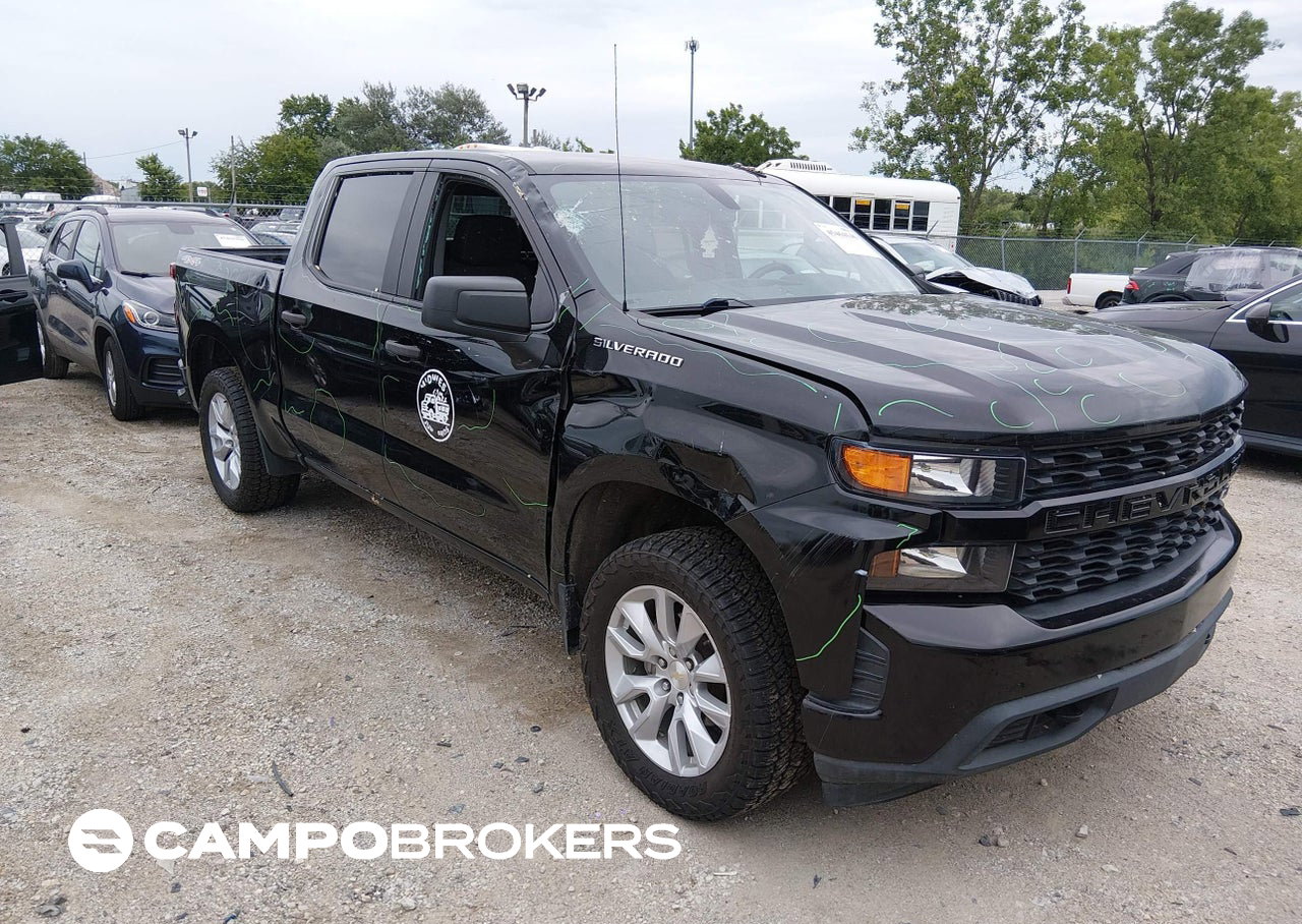 2022 Chevrolet Silverado 1500 Ltd 4wd  Short Bed Custom, uszkodzenie: Grad, Iaai lot 45464146