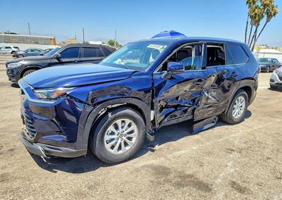 2025 Toyota Grand Highlander Xle, daño Lateral, Copart lote 60280486