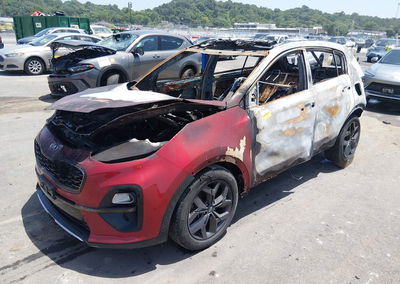2020 Kia Sportage S, uszkodzenie: Interior Burn, Iaai lot 45522911, zdjęcie 2 z 16
