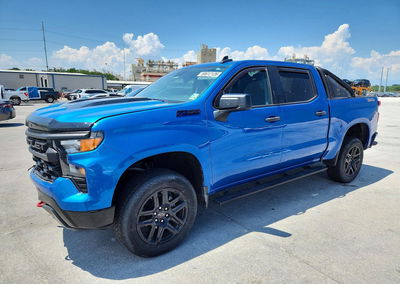2023 Chevrolet Silverado K1500 Trail Boss Custom, Front End damage, Copart lot 59612126