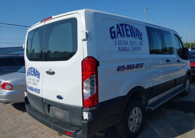 2021 Ford Transit-250, daño Frontal izquierdo, Iaai lote 45739553, foto 4 de 16