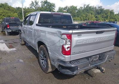 2019 Chevrolet Silverado 1500 Lt, пошкодження: Лівий бік, Iaai лот 45232384, фото 3 з 17