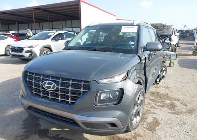 2023 Hyundai Venue Sel, daño Trasero, Iaai lote 45383884, foto 2 de 6